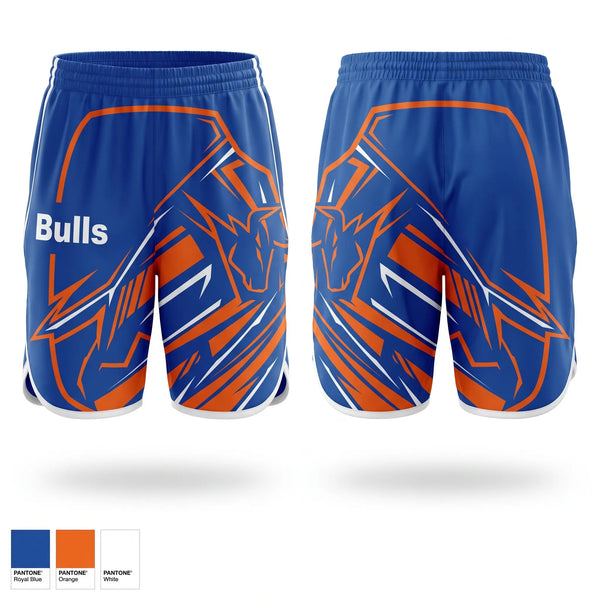 Womens Shorts, Bulls, Baseball, Teamtime, Team time, sublimation, custom sports apparel, team uniforms, spirit wear, spiritwear, sports uniforms, custom shirts, team store, custom team store, fundraiser sports, apparel fundraiser