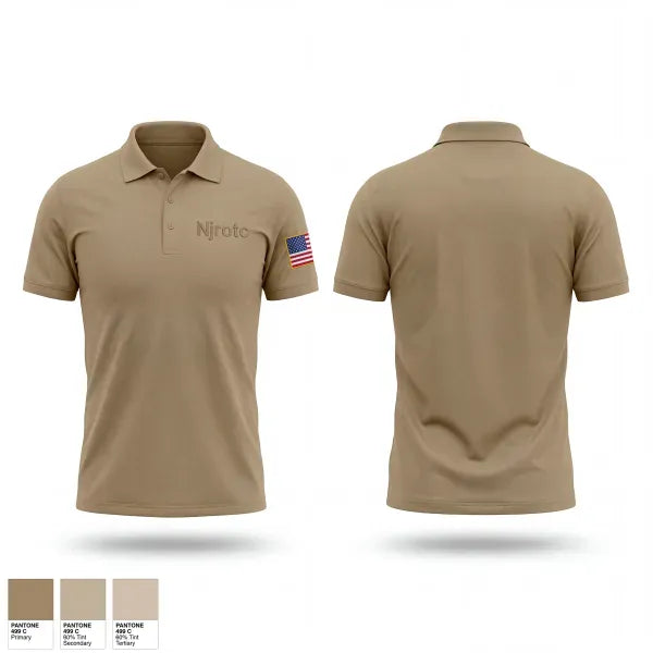 Short Sleeve Performance Polo, Njrotc, Navy, Teamtime, Team time, sublimation, custom sports apparel, team uniforms, spirit wear, spiritwear, sports uniforms, custom shirts, team store, custom team store, fundraiser sports, apparel fundraiser