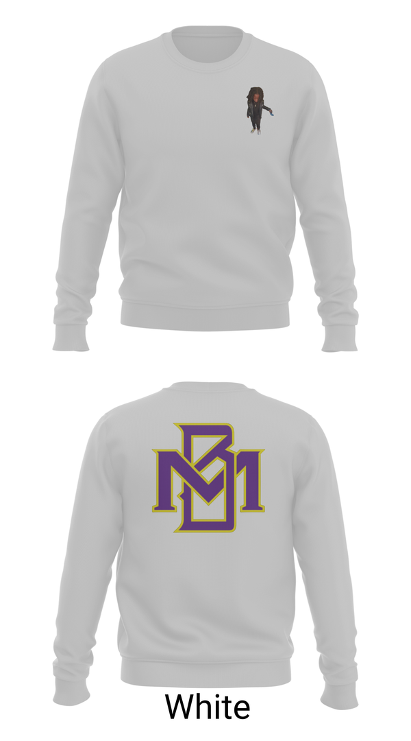 Crew Neck Sweatshirt, Mo Better Jaguars, Track & Field, Teamtime, Team time, sublimation, custom sports apparel, team uniforms, spirit wear, spiritwear, sports uniforms, custom shirts, team store, custom team store, fundraiser sports, apparel fundraiser