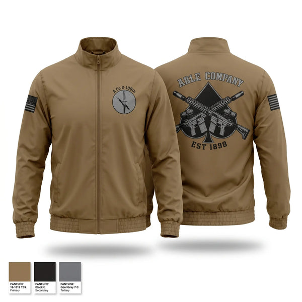 Windbreaker, ABLE COMPANY, National Guard, Teamtime, Team time, sublimation, custom sports apparel, team uniforms, spirit wear, spiritwear, sports uniforms, custom shirts, team store, custom team store, fundraiser sports, apparel fundraiser