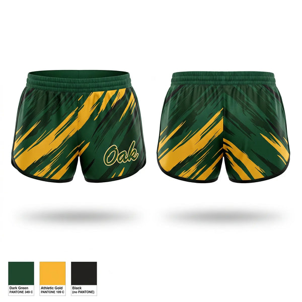 Womens Shorts, White Oak Vikings, Track & Field, Teamtime, Team time, sublimation, custom sports apparel, team uniforms, spirit wear, spiritwear, sports uniforms, custom shirts, team store, custom team store, fundraiser sports, apparel fundraiser