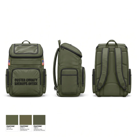 Gear Bag, CUSTER COUNTY SHERIFF'S OFFICE, Police, Teamtime, Team time, sublimation, custom sports apparel, team uniforms, spirit wear, spiritwear, sports uniforms, custom shirts, team store, custom team store, fundraiser sports, apparel fundraiser