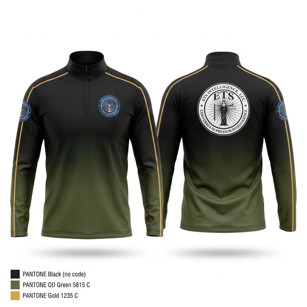 Quarter Zip Jacket, ETS Intelligence, , Teamtime, Team time, sublimation, custom sports apparel, team uniforms, spirit wear, spiritwear, sports uniforms, custom shirts, team store, custom team store, fundraiser sports, apparel fundraiser