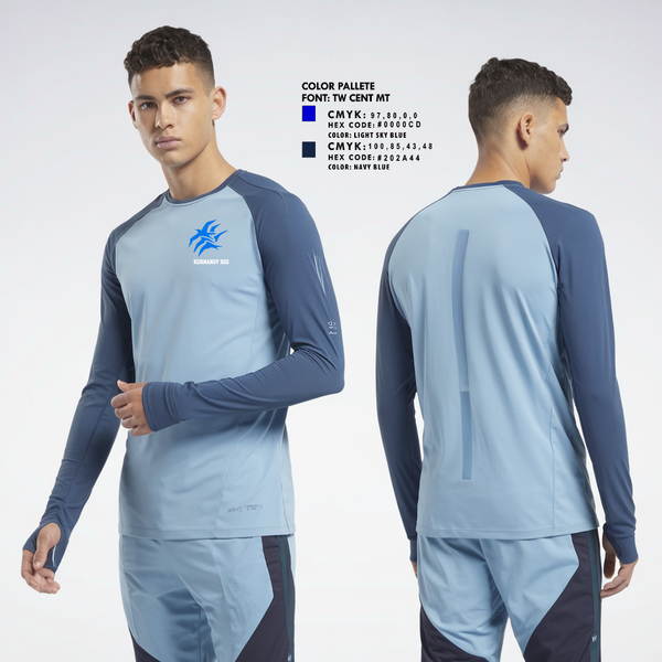 Long Sleeve Performance Shirt, Kennandy Hze, Track & Field, Teamtime, Team time, sublimation, custom sports apparel, team uniforms, spirit wear, spiritwear, sports uniforms, custom shirts, team store, custom team store, fundraiser sports, apparel fundraiser