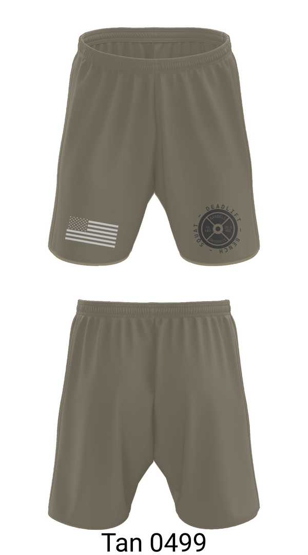 Athletic Shorts With Pockets, Delta 5-7 ADA, Army, Teamtime, Team time, sublimation, custom sports apparel, team uniforms, spirit wear, spiritwear, sports uniforms, custom shirts, team store, custom team store, fundraiser sports, apparel fundraiser