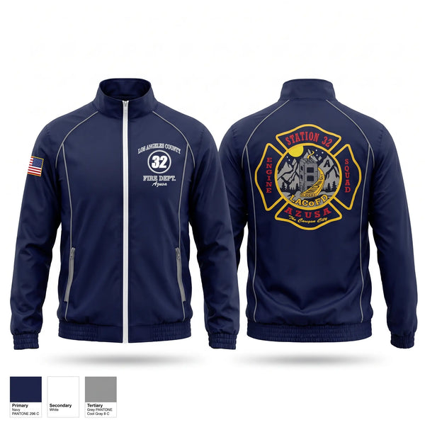 Windbreaker, 32, Fire Department, Teamtime, Team time, sublimation, custom sports apparel, team uniforms, spirit wear, spiritwear, sports uniforms, custom shirts, team store, custom team store, fundraiser sports, apparel fundraiser