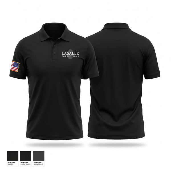 Short Sleeve Performance Polo, Lasalle, Police, Teamtime, Team time, sublimation, custom sports apparel, team uniforms, spirit wear, spiritwear, sports uniforms, custom shirts, team store, custom team store, fundraiser sports, apparel fundraiser