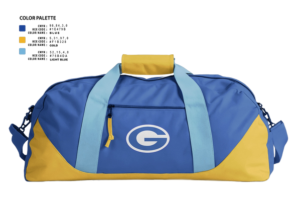 Duffle Bag, Gretna High School Baseball, Baseball, Teamtime, Team time, sublimation, custom sports apparel, team uniforms, spirit wear, spiritwear, sports uniforms, custom shirts, team store, custom team store, fundraiser sports, apparel fundraiser
