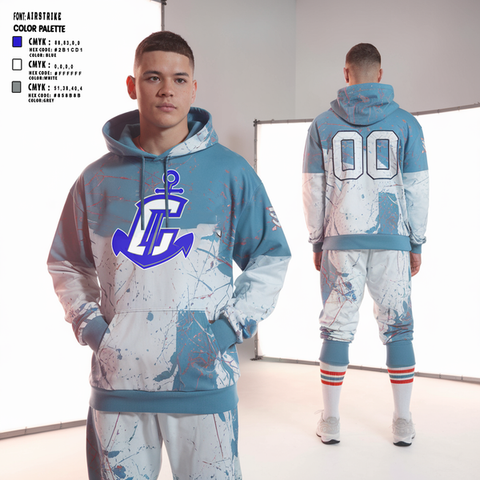 Hoodie, Cumberland Jr. Clippers Football & Cheer, , Teamtime, Team time, sublimation, custom sports apparel, team uniforms, spirit wear, spiritwear, sports uniforms, custom shirts, team store, custom team store, fundraiser sports, apparel fundraiser