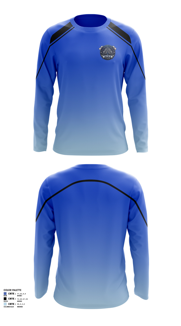 Long Sleeve Performance Shirt, Aces, Baseball, Teamtime, Team time, sublimation, custom sports apparel, team uniforms, spirit wear, spiritwear, sports uniforms, custom shirts, team store, custom team store, fundraiser sports, apparel fundraiser
