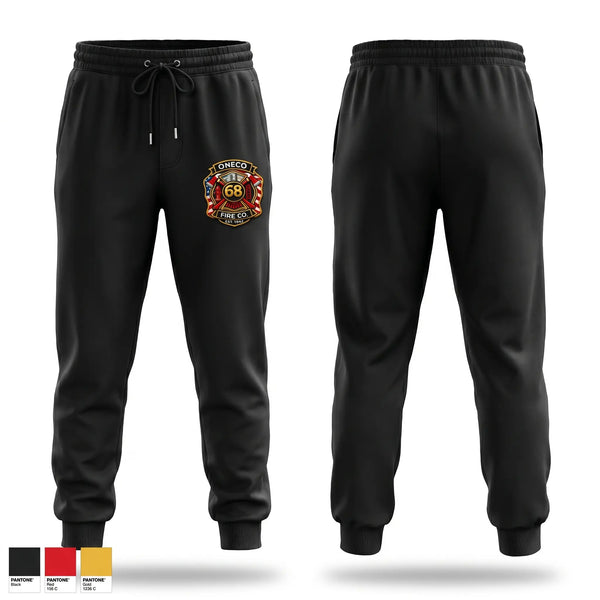 Sweatpants, Oneco Fire Co., Fire Department, Teamtime, Team time, sublimation, custom sports apparel, team uniforms, spirit wear, spiritwear, sports uniforms, custom shirts, team store, custom team store, fundraiser sports, apparel fundraiser