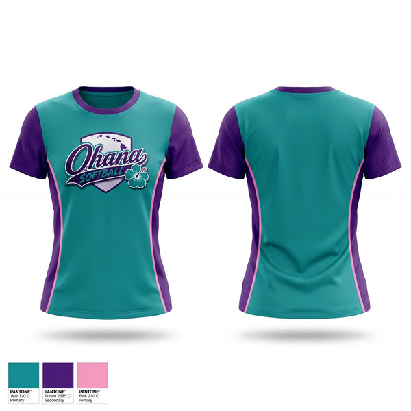 Football Jersey, Ohana, Softball, Teamtime, Team time, sublimation, custom sports apparel, team uniforms, spirit wear, spiritwear, sports uniforms, custom shirts, team store, custom team store, fundraiser sports, apparel fundraiser