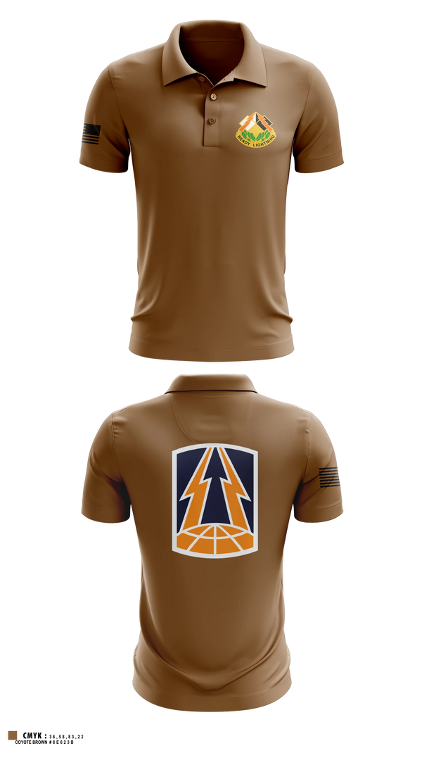 Short Sleeve Performance Polo, 335th Signal Command (Theater), Army, Teamtime, Team time, sublimation, custom sports apparel, team uniforms, spirit wear, spiritwear, sports uniforms, custom shirts, team store, custom team store, fundraiser sports, apparel fundraiser