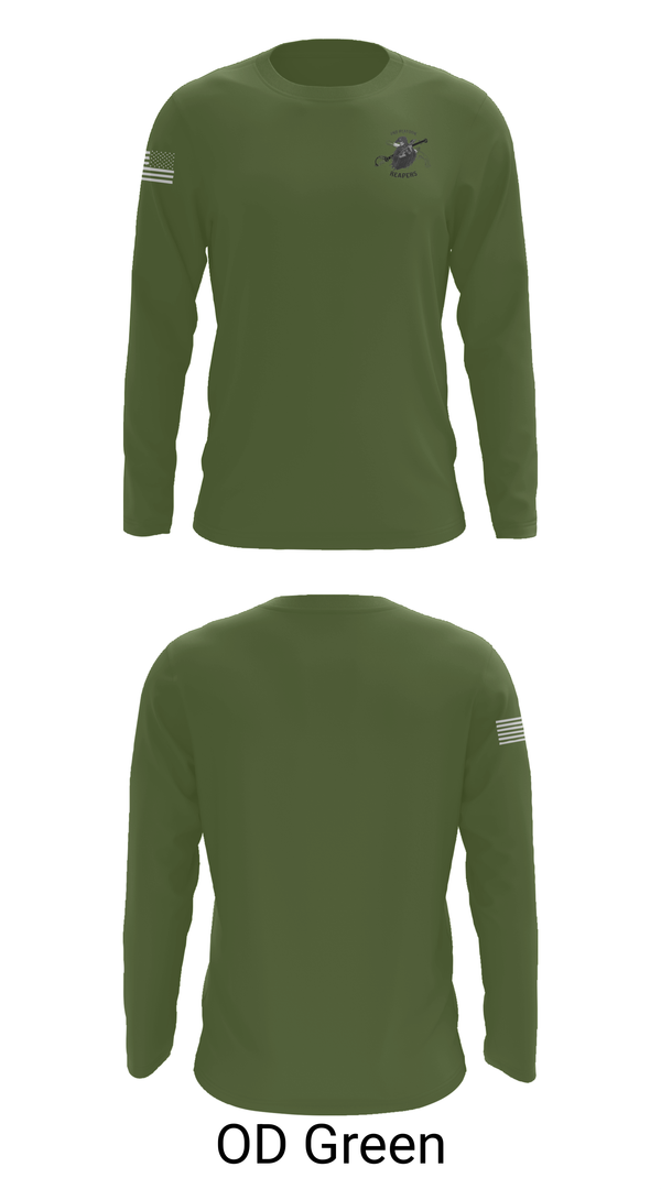 Long Sleeve Performance Shirt, 984 MP CO 2nd Platoon, , Teamtime, Team time, sublimation, custom sports apparel, team uniforms, spirit wear, spiritwear, sports uniforms, custom shirts, team store, custom team store, fundraiser sports, apparel fundraiser