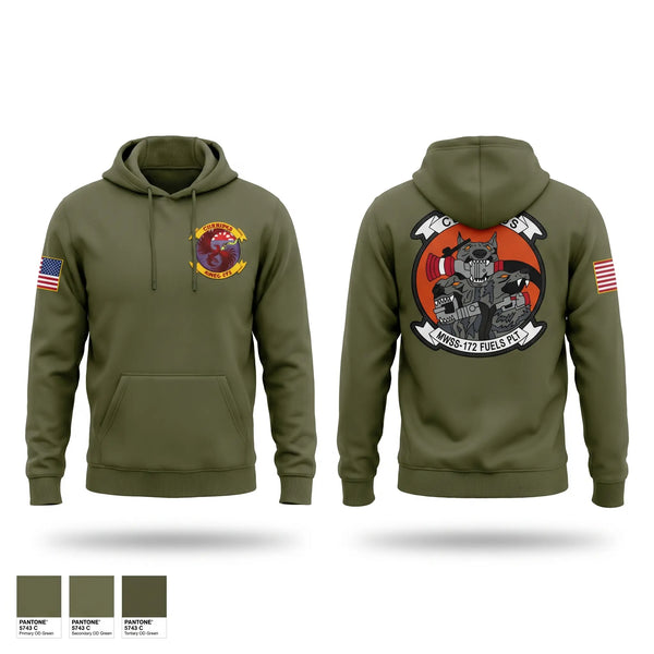 Hoodie, MWSS-172 Fuels Platoon, Marines, Teamtime, Team time, sublimation, custom sports apparel, team uniforms, spirit wear, spiritwear, sports uniforms, custom shirts, team store, custom team store, fundraiser sports, apparel fundraiser