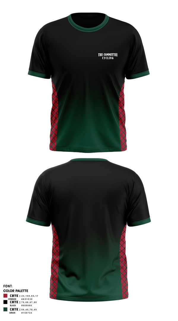 Short Sleeve Performance Shirt, The Committee, Cycling, Teamtime, Team time, sublimation, custom sports apparel, team uniforms, spirit wear, spiritwear, sports uniforms, custom shirts, team store, custom team store, fundraiser sports, apparel fundraiser