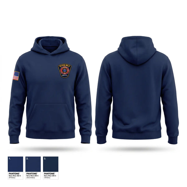 Hoodie, Seven Mile Fire&EMS, EMS/EMT, Teamtime, Team time, sublimation, custom sports apparel, team uniforms, spirit wear, spiritwear, sports uniforms, custom shirts, team store, custom team store, fundraiser sports, apparel fundraiser