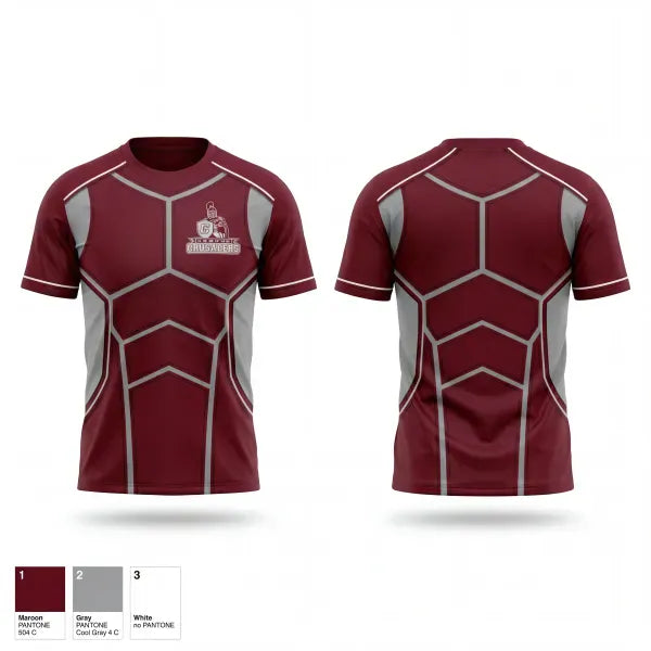 Short Sleeve Performance Shirt, Carver Crusaders Field Hockey, Field Hockey, Teamtime, Team time, sublimation, custom sports apparel, team uniforms, spirit wear, spiritwear, sports uniforms, custom shirts, team store, custom team store, fundraiser sports, apparel fundraiser