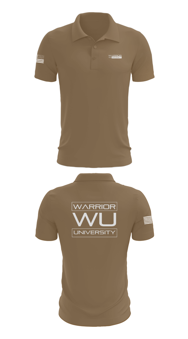Short Sleeve Performance Polo, Warrior University, , Teamtime, Team time, sublimation, custom sports apparel, team uniforms, spirit wear, spiritwear, sports uniforms, custom shirts, team store, custom team store, fundraiser sports, apparel fundraiser