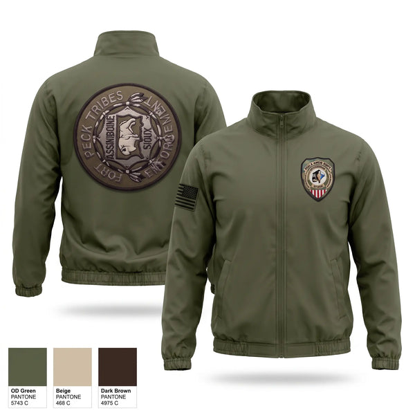 Windbreaker, Fort Peck Tribal Fish & Game, Space Force, Teamtime, Team time, sublimation, custom sports apparel, team uniforms, spirit wear, spiritwear, sports uniforms, custom shirts, team store, custom team store, fundraiser sports, apparel fundraiser