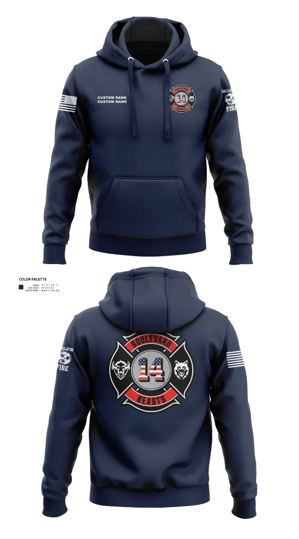 Hoodie, Gallatin Fire Department Station 4, Fire Department, Teamtime, Team time, sublimation, custom sports apparel, team uniforms, spirit wear, spiritwear, sports uniforms, custom shirts, team store, custom team store, fundraiser sports, apparel fundraiser