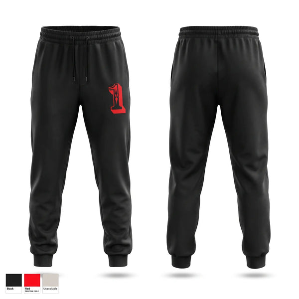 Sweatpants, Station 1, Fire Department, Teamtime, Team time, sublimation, custom sports apparel, team uniforms, spirit wear, spiritwear, sports uniforms, custom shirts, team store, custom team store, fundraiser sports, apparel fundraiser