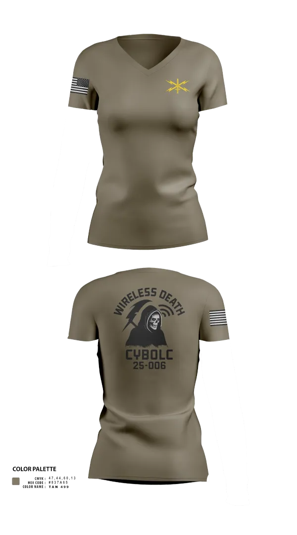 Womens Short Sleeve Vneck Shirt, CyBOLC 25-006, , Teamtime, Team time, sublimation, custom sports apparel, team uniforms, spirit wear, spiritwear, sports uniforms, custom shirts, team store, custom team store, fundraiser sports, apparel fundraiser