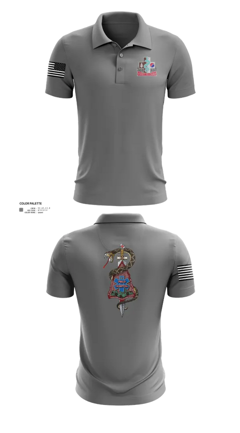 Short Sleeve Performance Polo, 926 PM, Army, Teamtime, Team time, sublimation, custom sports apparel, team uniforms, spirit wear, spiritwear, sports uniforms, custom shirts, team store, custom team store, fundraiser sports, apparel fundraiser