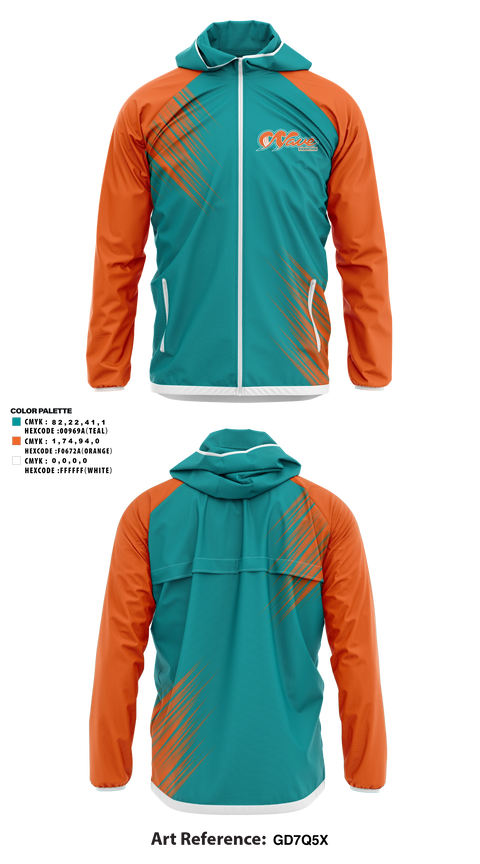Windbreaker, Wave Fastpitch, Softball, Teamtime, Team time, sublimation, custom sports apparel, team uniforms, spirit wear, spiritwear, sports uniforms, custom shirts, team store, custom team store, fundraiser sports, apparel fundraiser