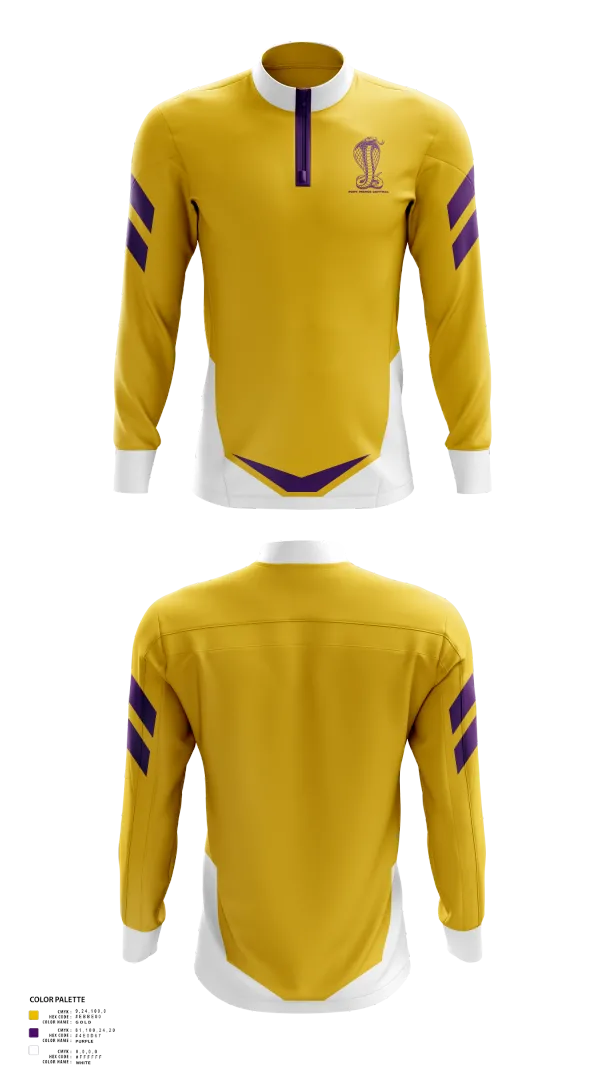 Quarter Zip Jacket, Fort Pierce Central Volleyball, Women's Volleyball, Teamtime, Team time, sublimation, custom sports apparel, team uniforms, spirit wear, spiritwear, sports uniforms, custom shirts, team store, custom team store, fundraiser sports, apparel fundraiser