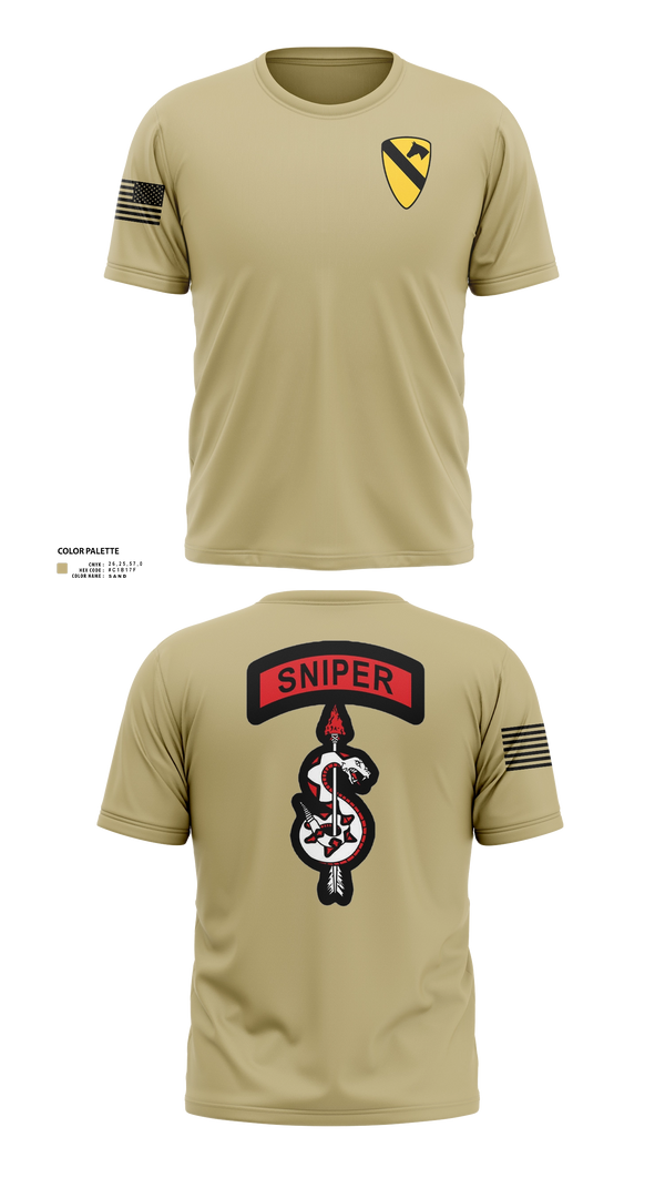 Short Sleeve Performance Shirt, 1st Cav, Army, Teamtime, Team time, sublimation, custom sports apparel, team uniforms, spirit wear, spiritwear, sports uniforms, custom shirts, team store, custom team store, fundraiser sports, apparel fundraiser