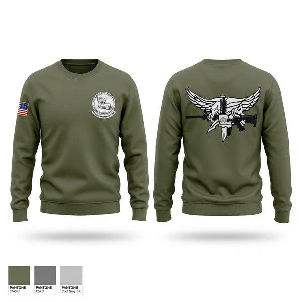 Crew Neck Sweatshirt, Louisiana Probation & Parole SRT, Police, Teamtime, Team time, sublimation, custom sports apparel, team uniforms, spirit wear, spiritwear, sports uniforms, custom shirts, team store, custom team store, fundraiser sports, apparel fundraiser