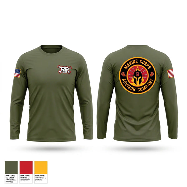 Long Sleeve Performance Shirt, MCAC B, Marines, Teamtime, Team time, sublimation, custom sports apparel, team uniforms, spirit wear, spiritwear, sports uniforms, custom shirts, team store, custom team store, fundraiser sports, apparel fundraiser