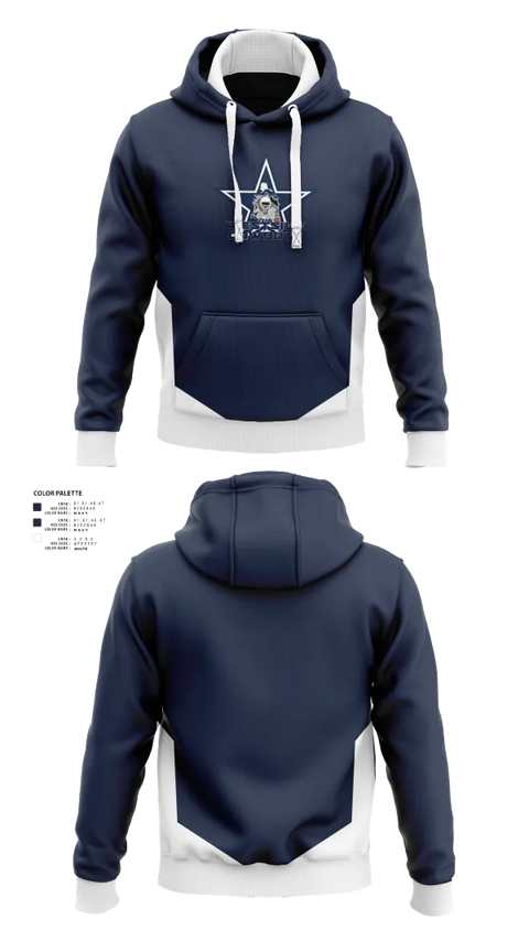 Hoodie, Westside Cowboys Football and Cheer, , Teamtime, Team time, sublimation, custom sports apparel, team uniforms, spirit wear, spiritwear, sports uniforms, custom shirts, team store, custom team store, fundraiser sports, apparel fundraiser