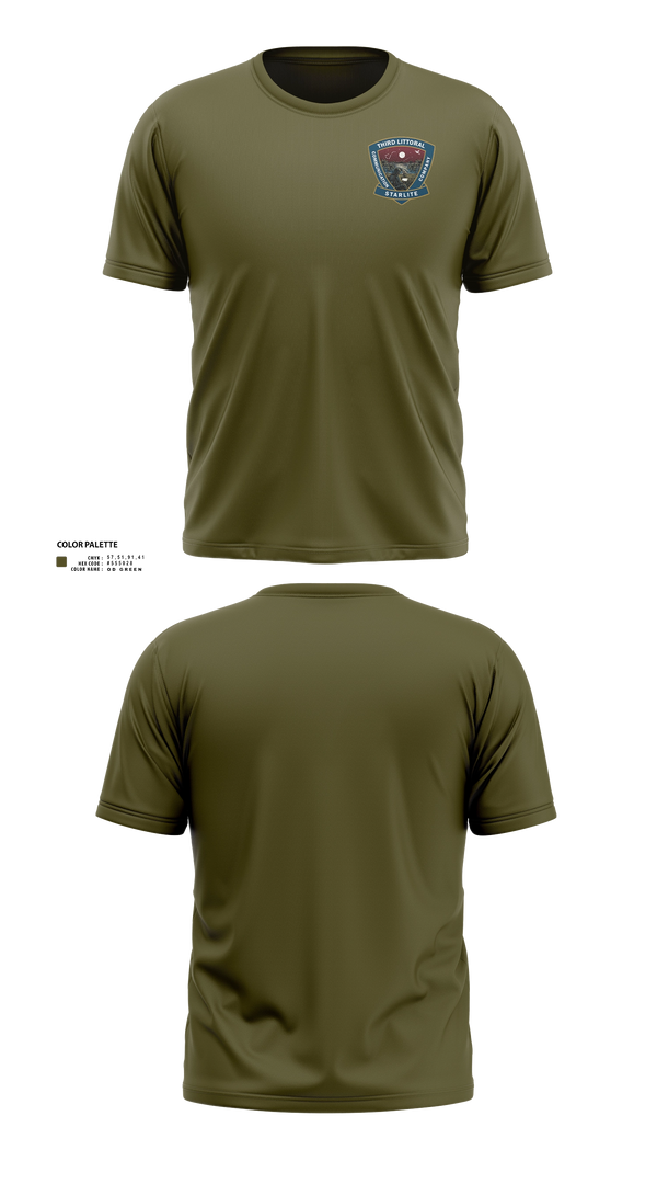 Old School Cotton Feel Shirt, 3d MLR, Communication Company, Marines, Teamtime, Team time, sublimation, custom sports apparel, team uniforms, spirit wear, spiritwear, sports uniforms, custom shirts, team store, custom team store, fundraiser sports, apparel fundraiser