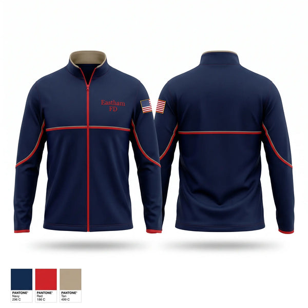 Windbreaker, Eastham FD, Fire Department, Teamtime, Team time, sublimation, custom sports apparel, team uniforms, spirit wear, spiritwear, sports uniforms, custom shirts, team store, custom team store, fundraiser sports, apparel fundraiser