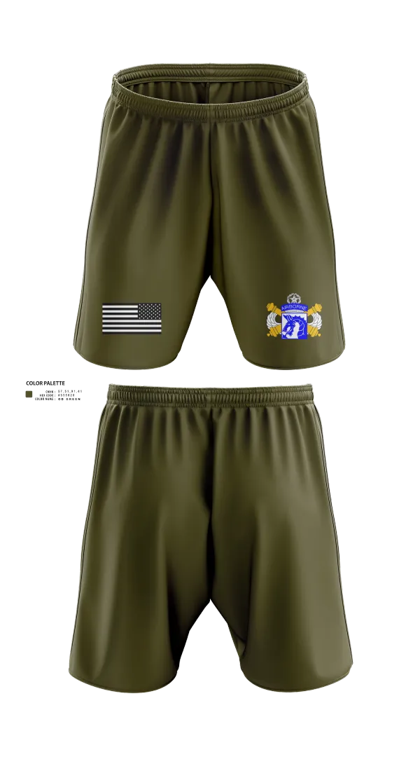 Athletic Shorts With Pockets, XVIII Airborne Corps G34 FIRES, Army, Teamtime, Team time, sublimation, custom sports apparel, team uniforms, spirit wear, spiritwear, sports uniforms, custom shirts, team store, custom team store, fundraiser sports, apparel fundraiser
