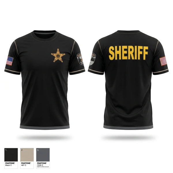 Old School Cotton Feel Shirt, St.Louis County Sheriff’s Office, Police, Teamtime, Team time, sublimation, custom sports apparel, team uniforms, spirit wear, spiritwear, sports uniforms, custom shirts, team store, custom team store, fundraiser sports, apparel fundraiser