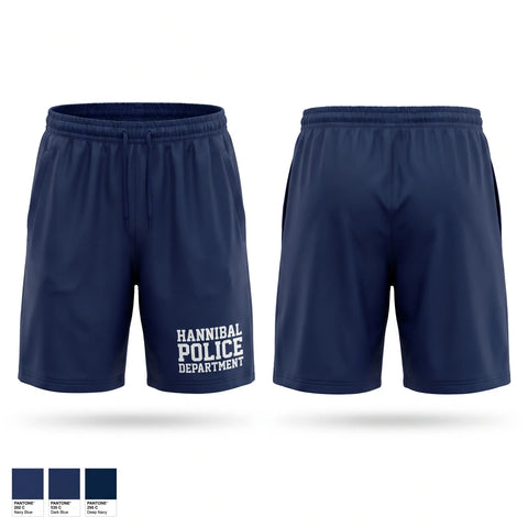 Athletic Shorts With Pockets, Hannibal Police Department, Police, Teamtime, Team time, sublimation, custom sports apparel, team uniforms, spirit wear, spiritwear, sports uniforms, custom shirts, team store, custom team store, fundraiser sports, apparel fundraiser