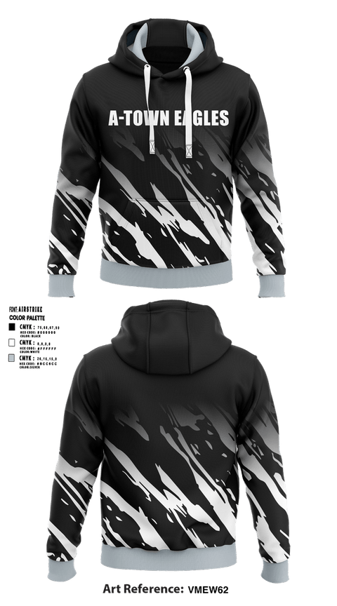 Hoodie, A-Town Eagles, Men's Basketball, Teamtime, Team time, sublimation, custom sports apparel, team uniforms, spirit wear, spiritwear, sports uniforms, custom shirts, team store, custom team store, fundraiser sports, apparel fundraiser