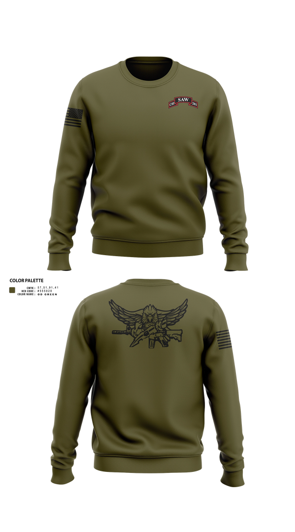 Crew Neck Sweatshirt, Chicago Field Office, Police, Teamtime, Team time, sublimation, custom sports apparel, team uniforms, spirit wear, spiritwear, sports uniforms, custom shirts, team store, custom team store, fundraiser sports, apparel fundraiser