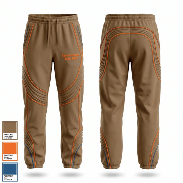 Sweatpants, Alpha Company 304th ESB-E, Army, Teamtime, Team time, sublimation, custom sports apparel, team uniforms, spirit wear, spiritwear, sports uniforms, custom shirts, team store, custom team store, fundraiser sports, apparel fundraiser