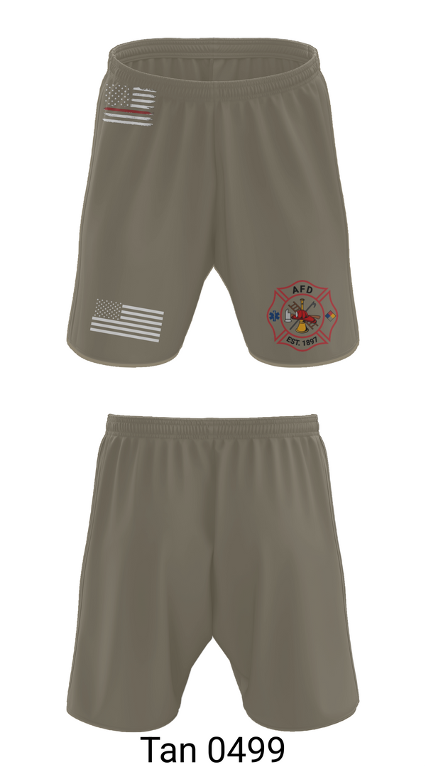 Athletic Shorts With Pockets, Amarillo Fire Department, Fire Department, Teamtime, Team time, sublimation, custom sports apparel, team uniforms, spirit wear, spiritwear, sports uniforms, custom shirts, team store, custom team store, fundraiser sports, apparel fundraiser