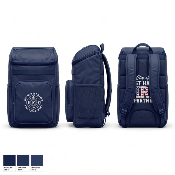 Gear Bag, City of West Haven Fire Department, Fire Department, Teamtime, Team time, sublimation, custom sports apparel, team uniforms, spirit wear, spiritwear, sports uniforms, custom shirts, team store, custom team store, fundraiser sports, apparel fundraiser