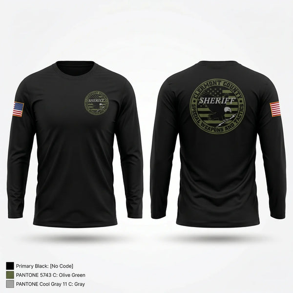Long Sleeve Performance Shirt, Swat, Police, Teamtime, Team time, sublimation, custom sports apparel, team uniforms, spirit wear, spiritwear, sports uniforms, custom shirts, team store, custom team store, fundraiser sports, apparel fundraiser