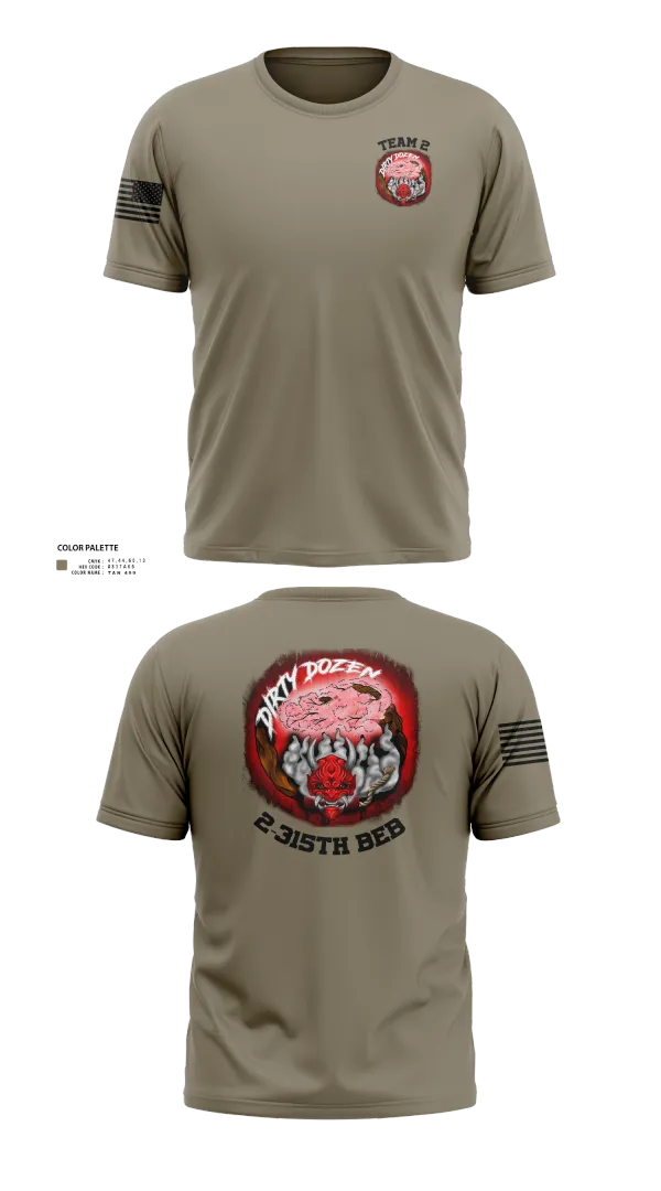 Short Sleeve Performance Shirt, Dirty Dozen, , Teamtime, Team time, sublimation, custom sports apparel, team uniforms, spirit wear, spiritwear, sports uniforms, custom shirts, team store, custom team store, fundraiser sports, apparel fundraiser