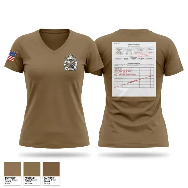 Womens Short Sleeve Vneck Shirt, 670th Military Police Company, National Guard, Teamtime, Team time, sublimation, custom sports apparel, team uniforms, spirit wear, spiritwear, sports uniforms, custom shirts, team store, custom team store, fundraiser sports, apparel fundraiser