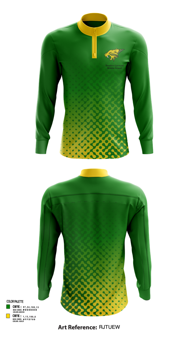 Quarter Zip Jacket, BLMS Volleyball, Women's Volleyball, Teamtime, Team time, sublimation, custom sports apparel, team uniforms, spirit wear, spiritwear, sports uniforms, custom shirts, team store, custom team store, fundraiser sports, apparel fundraiser