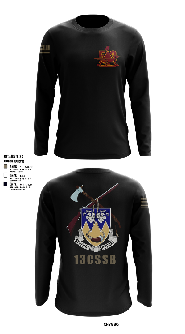 Long Sleeve Performance Shirt, 513th Transportation Company, Army, Teamtime, Team time, sublimation, custom sports apparel, team uniforms, spirit wear, spiritwear, sports uniforms, custom shirts, team store, custom team store, fundraiser sports, apparel fundraiser
