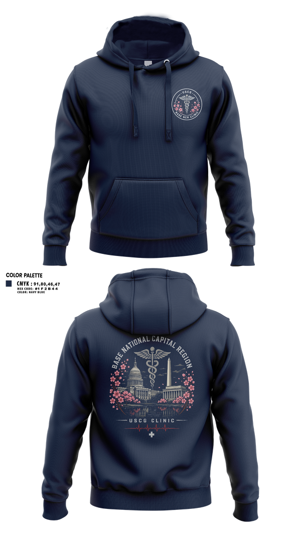 Hoodie, Base NCR Clinic, Coast Guard, Teamtime, Team time, sublimation, custom sports apparel, team uniforms, spirit wear, spiritwear, sports uniforms, custom shirts, team store, custom team store, fundraiser sports, apparel fundraiser